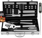Notre test du Kit Plancha 21Pcs en Acier Inoxydable Robuste  – Outil de Barbecue
