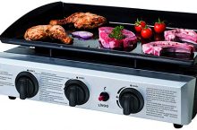 Notre test de la plancha gaz LIVOO Noir/Argent