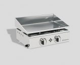 Notre test de la Vivaplancha Plancha Gaz tout Inox 2 Feux 5kW