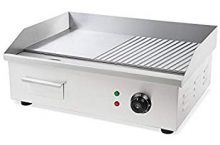 Notre test de la plancha électrique professionnelle – Vertes 3000W – Rainurée